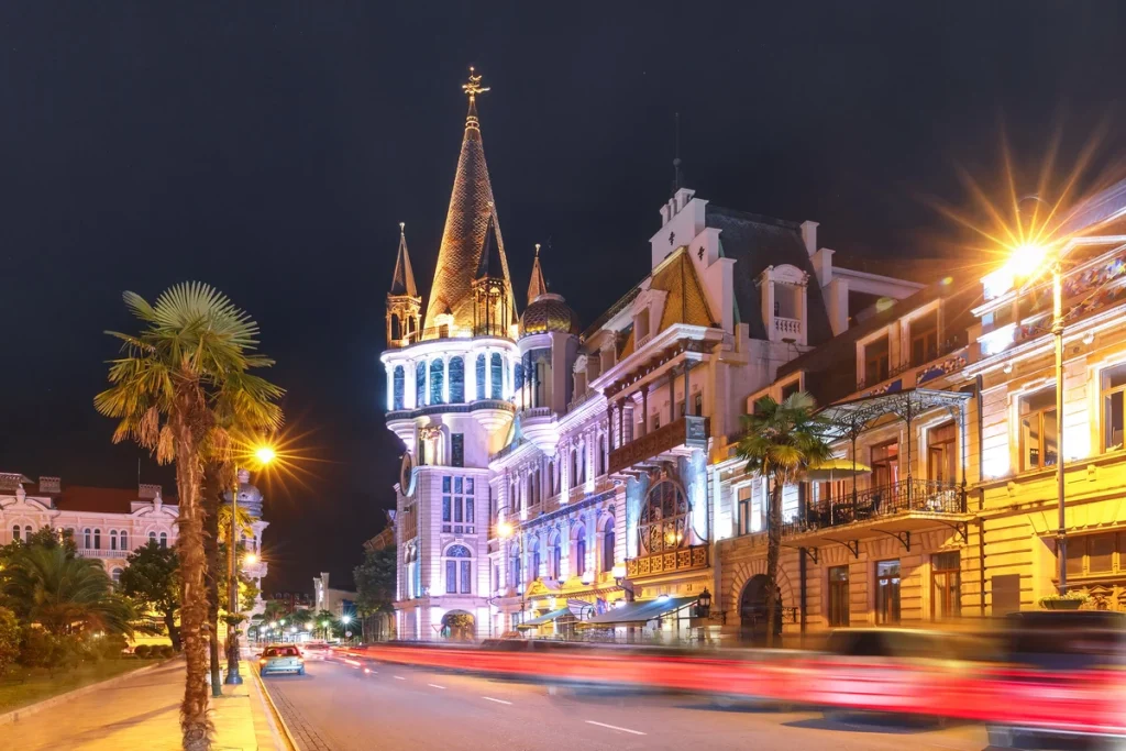 Batumi-europe-square-blue-hour-batumi-adjara-georgia